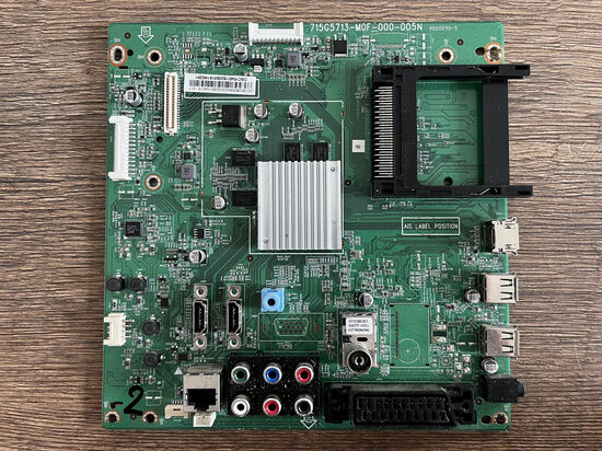 Pagrindinė plokštė 715G5713-M0F-000-005N
